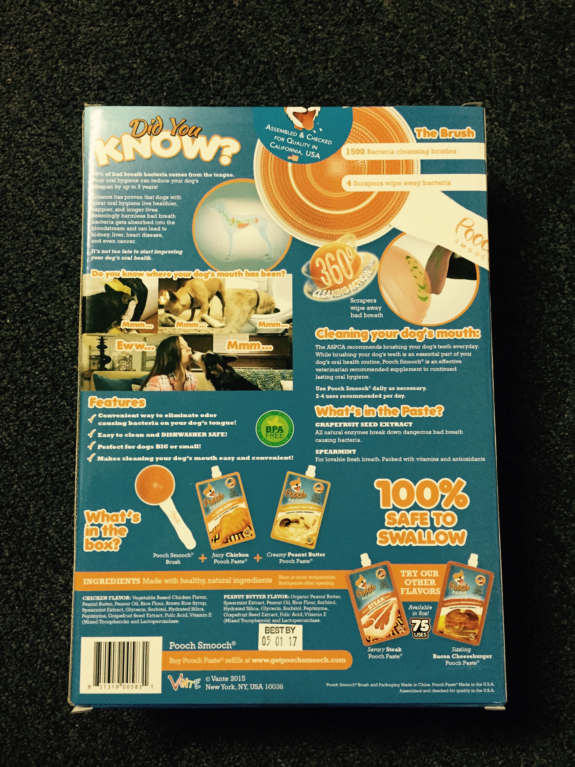 DOG BAD BREATH ELIMINATOR AS SEEN TV