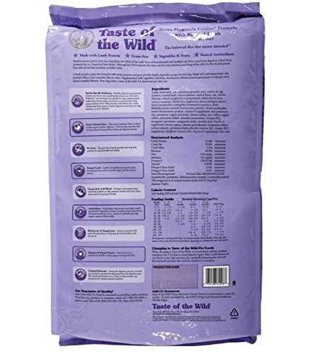 Taste Of The Wild Sierra Mountain Canine Formula Dry Dog Food - $49.99 Amazon