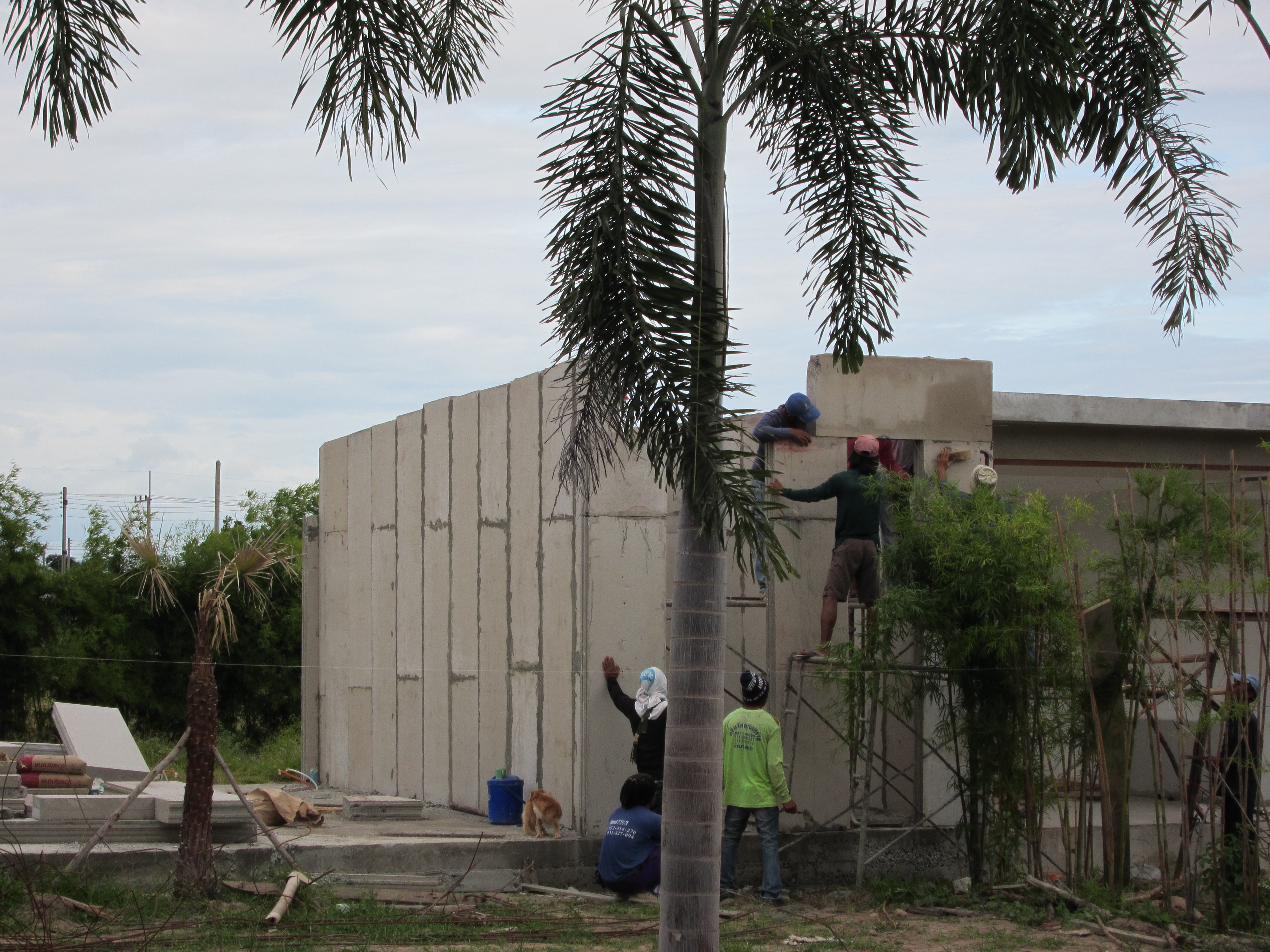 New prefab house completed in Thailand