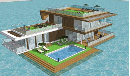 dock Housing & water hotels and restaurants