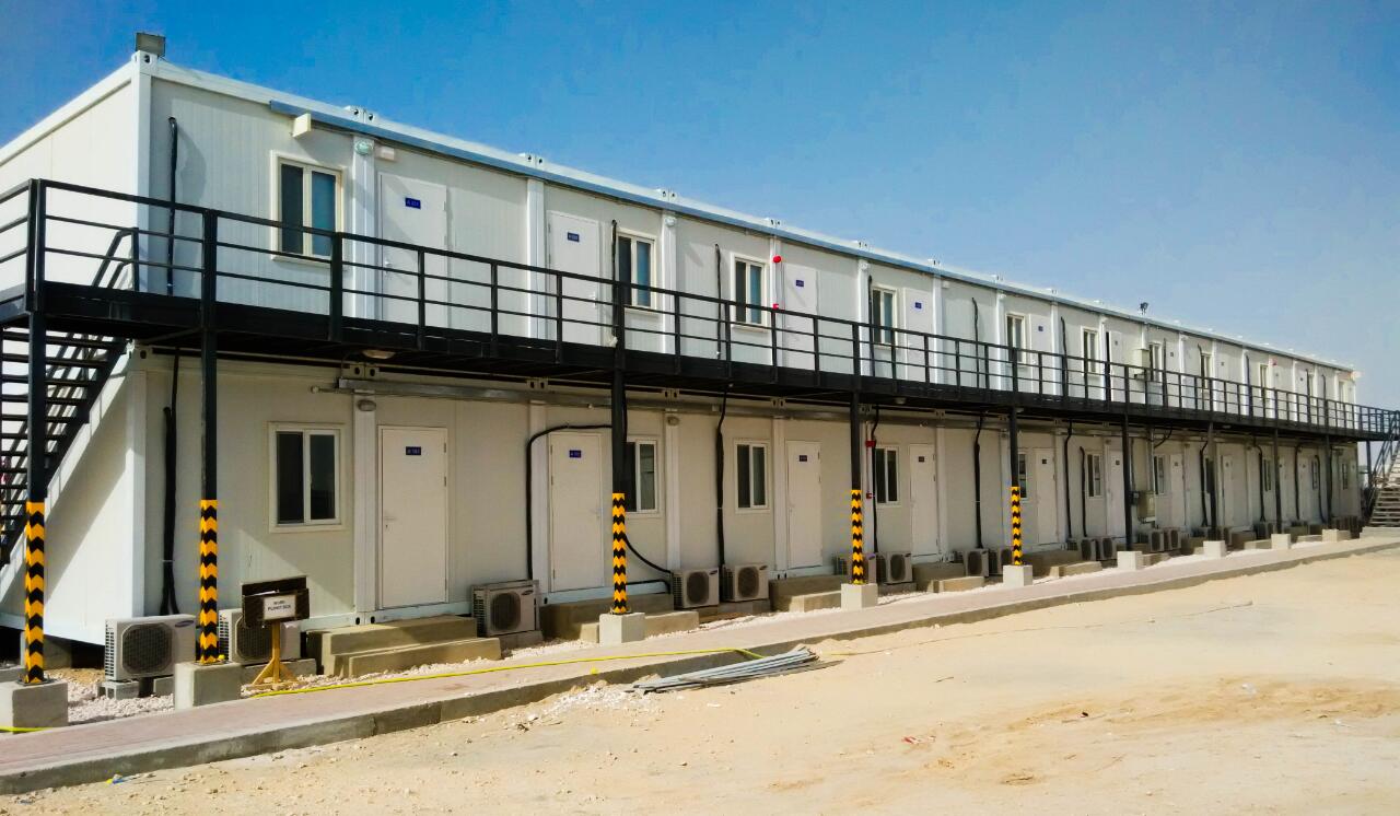 Hot Campsite Container House for Doha--