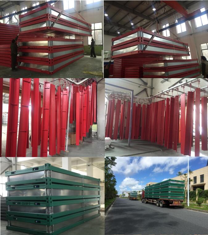 Container House with new year color