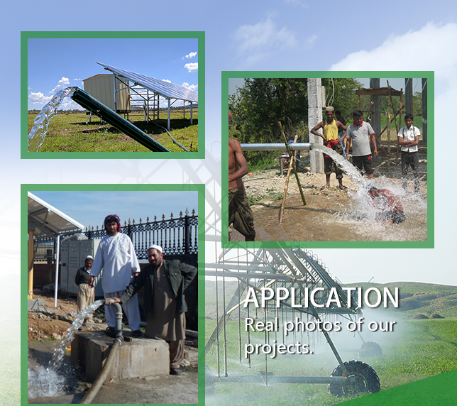 solar water pump system provides you with complete support services