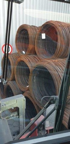 988 M/T SECONDARY STEEL WIRE RODS - ORIGIN GERMANY.