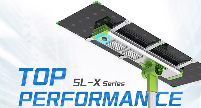 Unprecedented Design——AN-SL-X for Solar Street Light Projects   .        