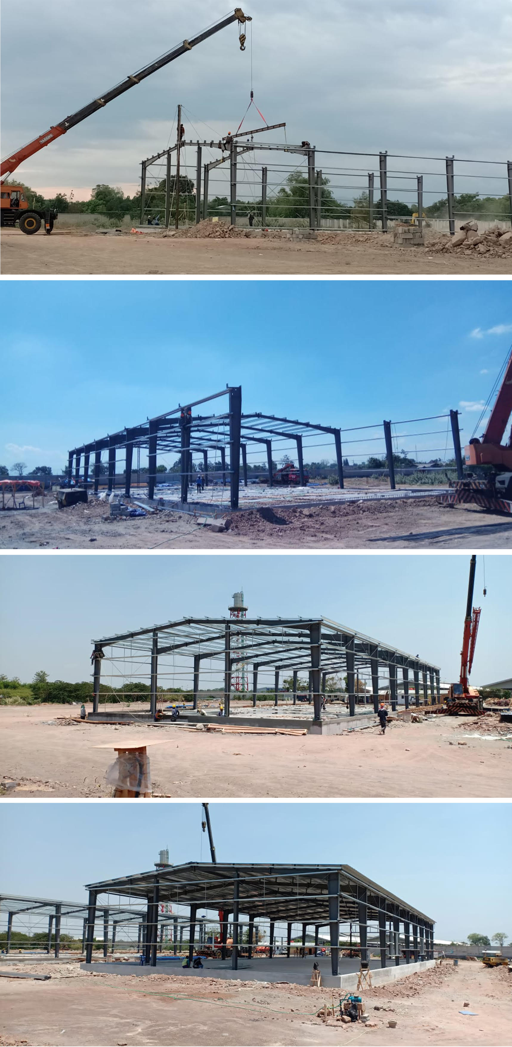 steel structure warehouse project