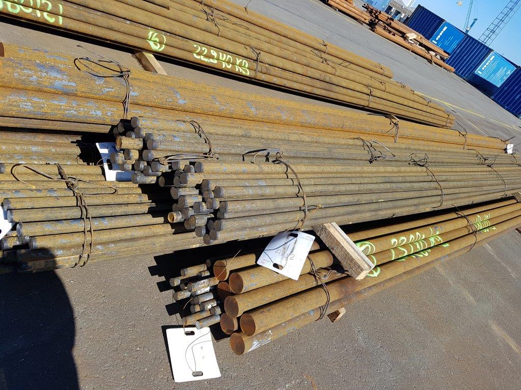 Unassorted HR round bars