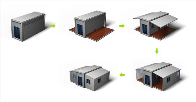 Expandable container house quotation