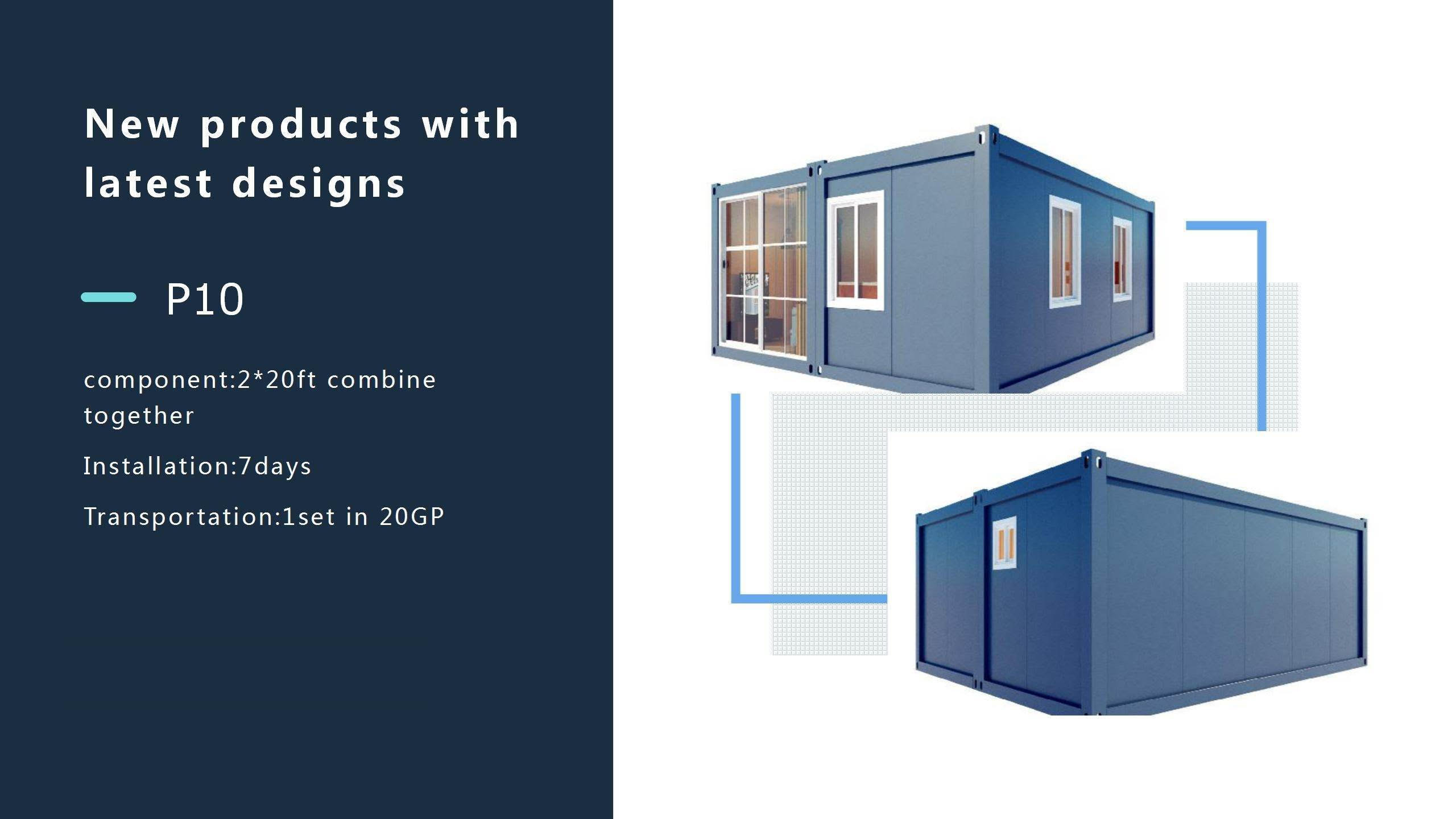Prefab houses with ISO standard container~SM20200929