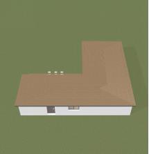 L shape house October Special