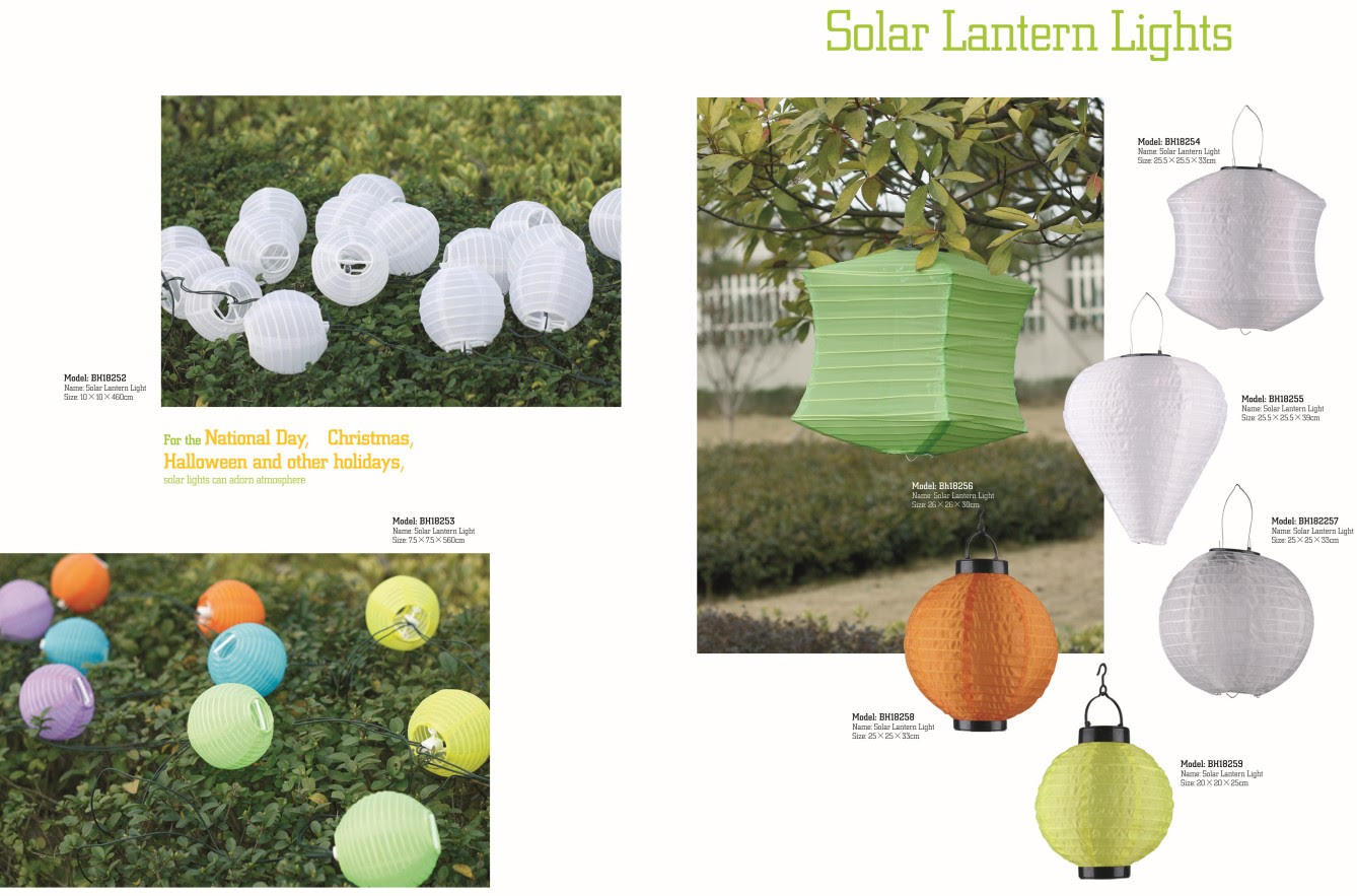 waterporof solar lantern light