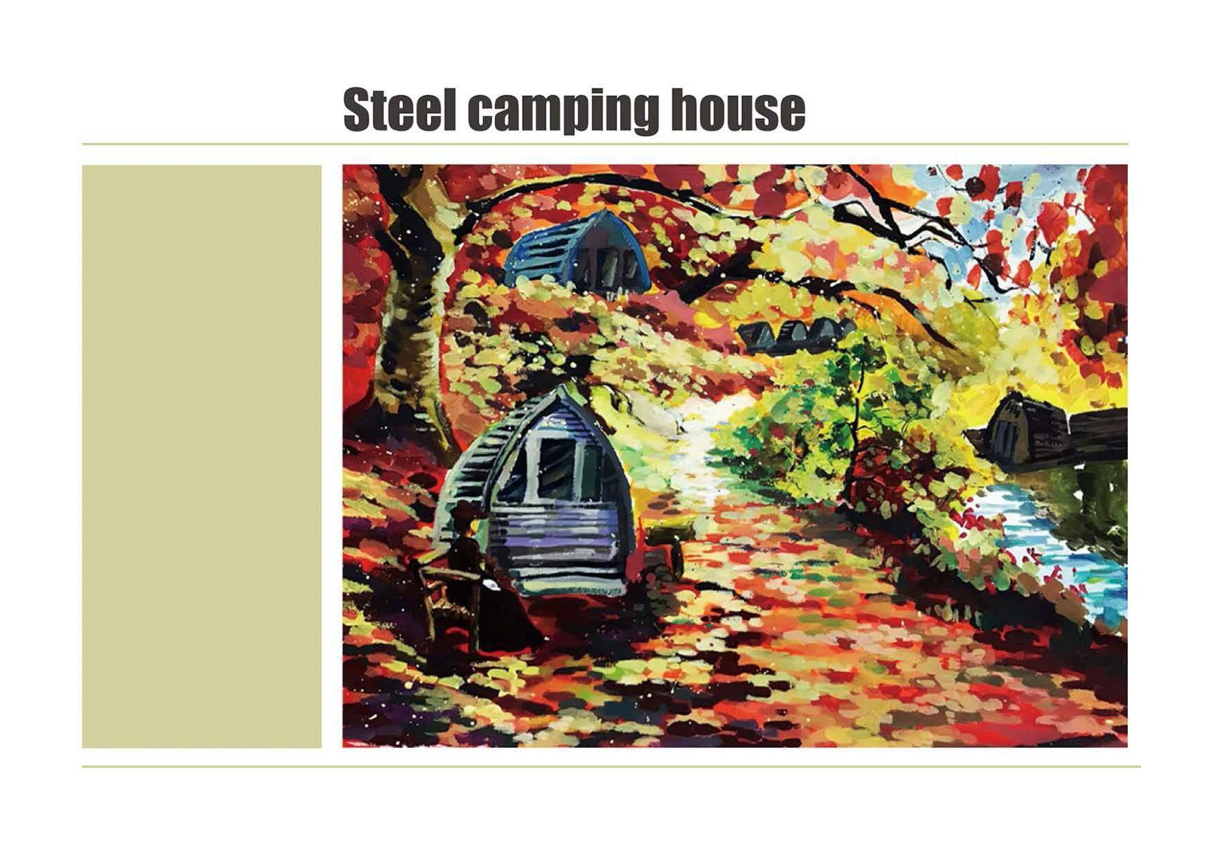 ADIAH-AL002 Modern Design Portable Camping Pod