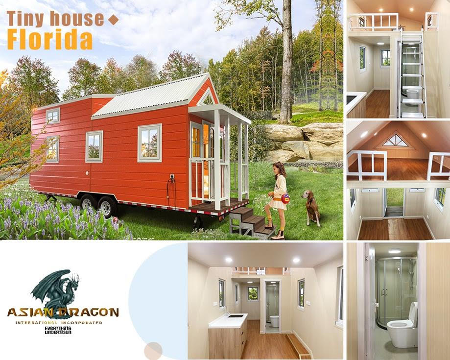 Lovely Orange Tiny House