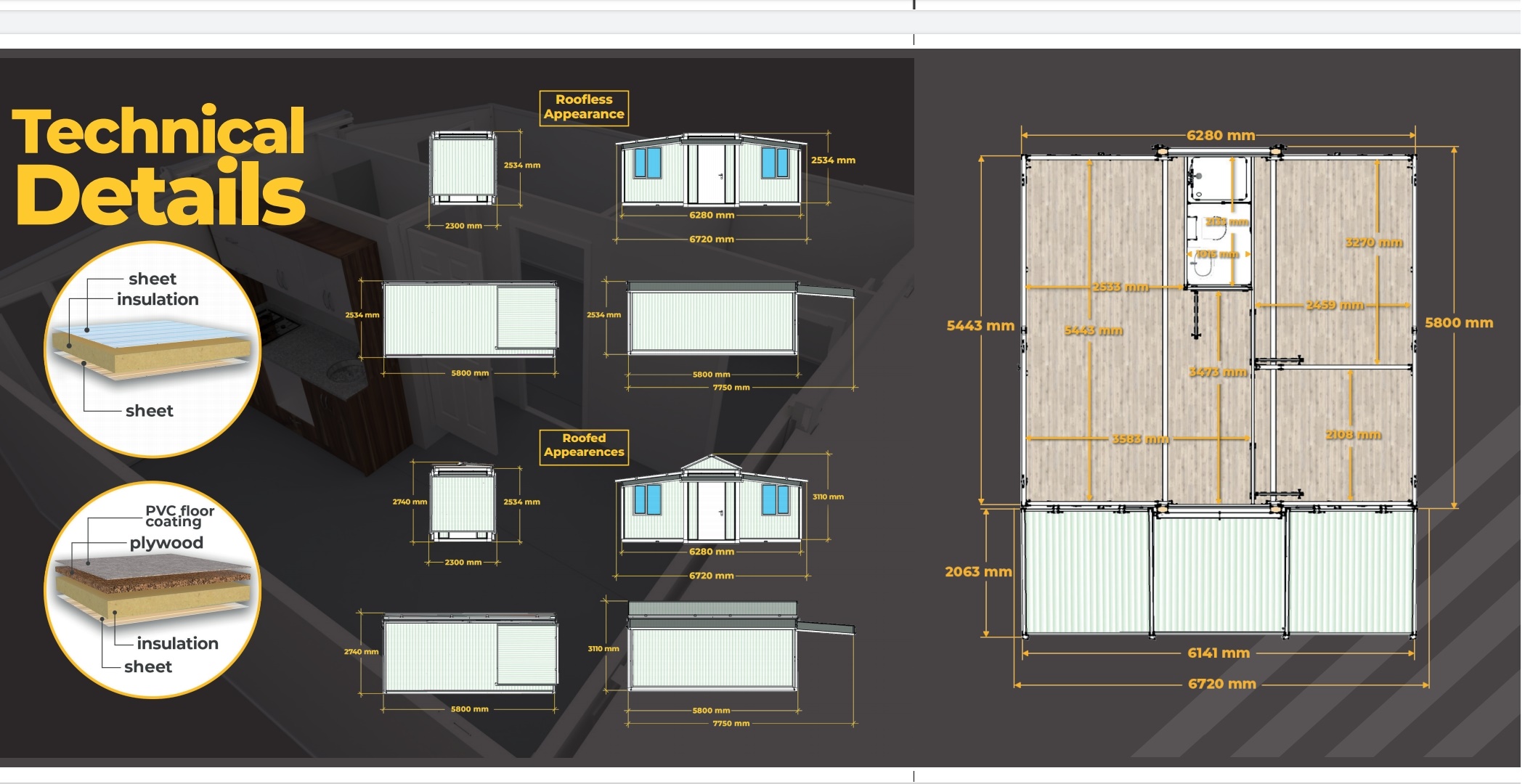 Modular Houses Pop up buildings from Turkey