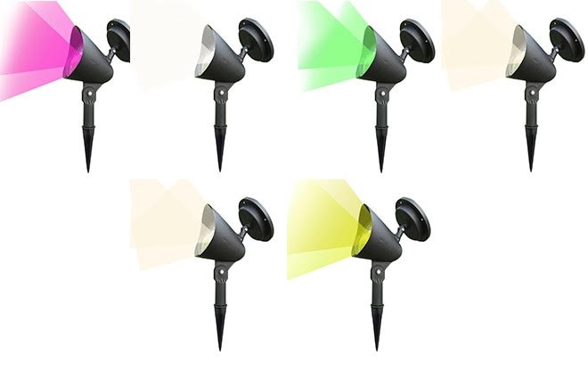  6led solar grow light for outdoor  