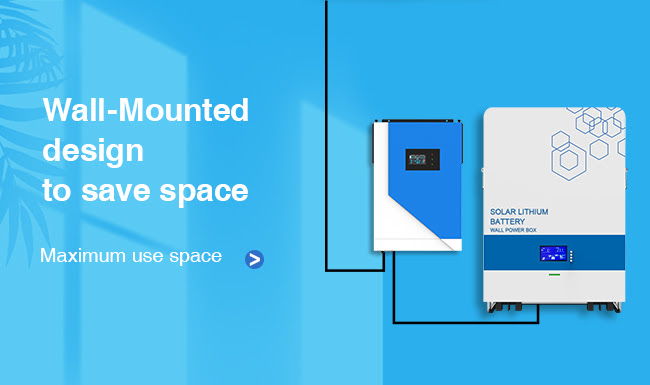  Wall-Mounteded desin solar LifePo4 Lithium Battery                                                                                                     