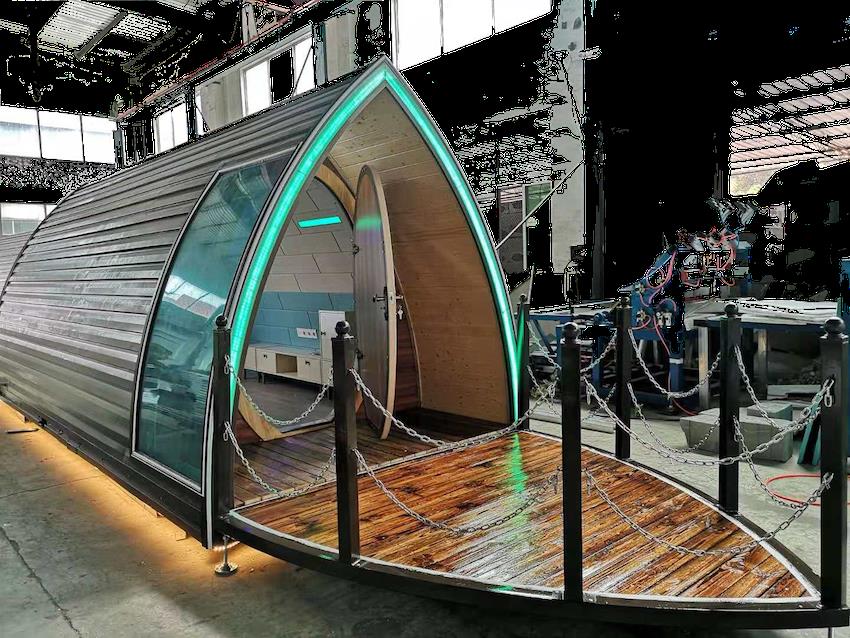 LIGHT STEEL FRAME HOUSE----Shell house area: 5.8*2.3*2.3m