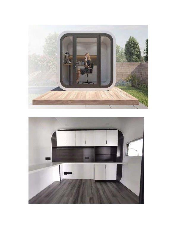 soundproof. waterpoof outdoor cabin house (office pod)