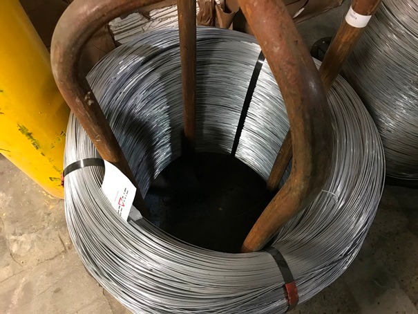 200 M/T SECONDARY GALVANIZED WIRES - ORIGIN CANADA.