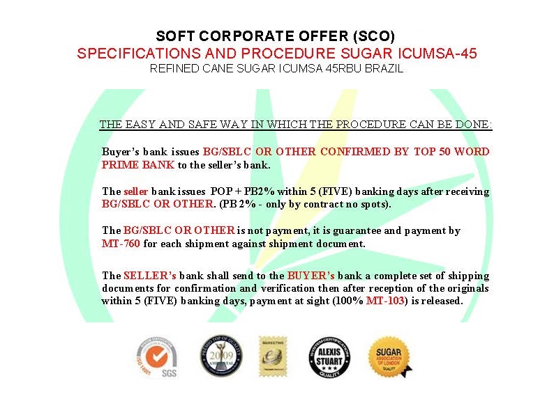 Sugar Corp. is the world’s leading sugar supplier to food and drink manufacturers 