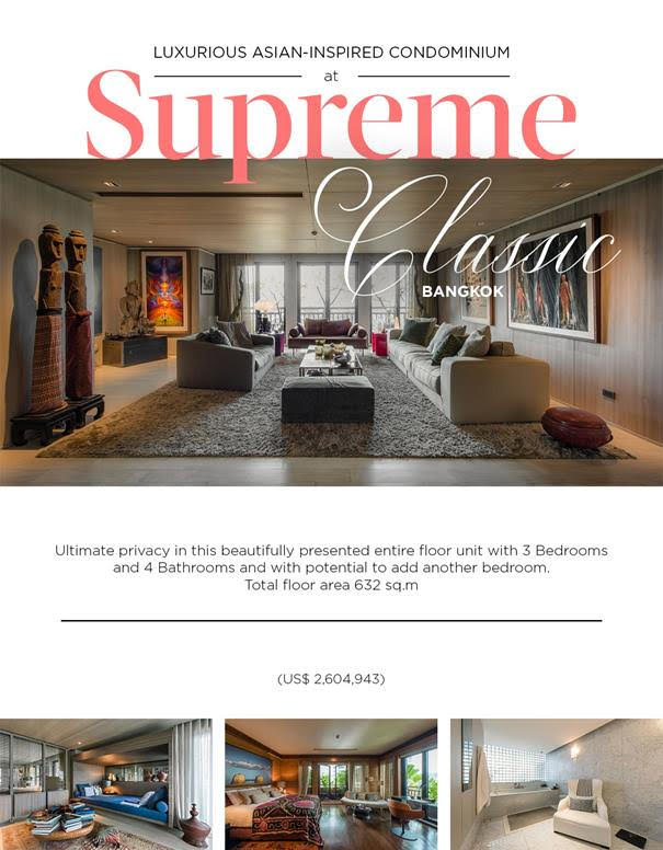 Luxurious Bangkok Condominium For Sale
