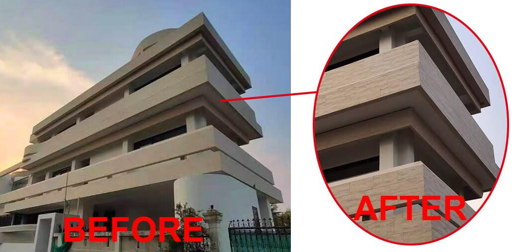 Share another new project case of flexible tile