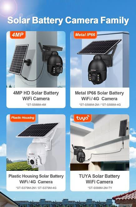 4MP 4G solar camera