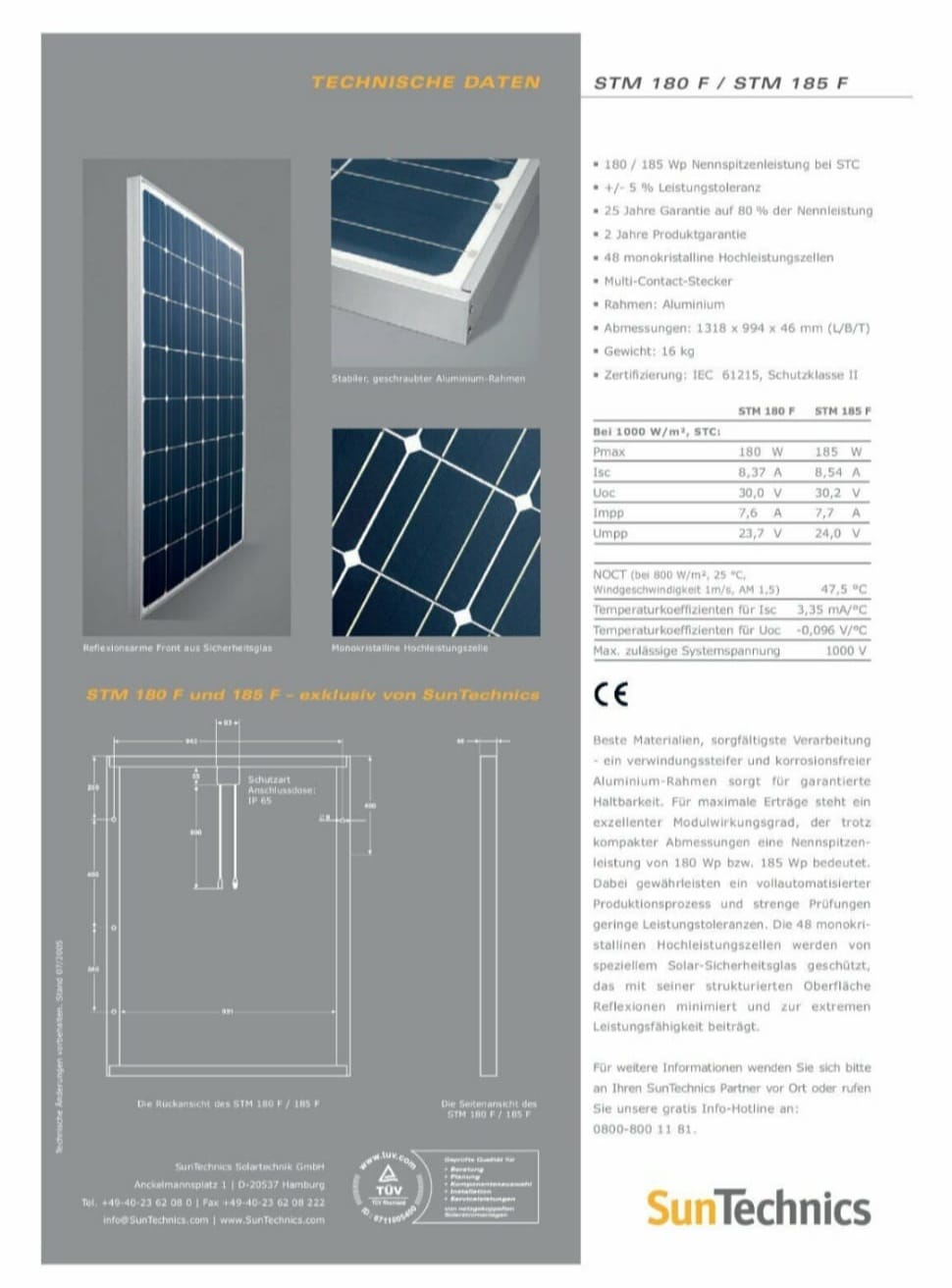 Offer solar energy elements new Europe