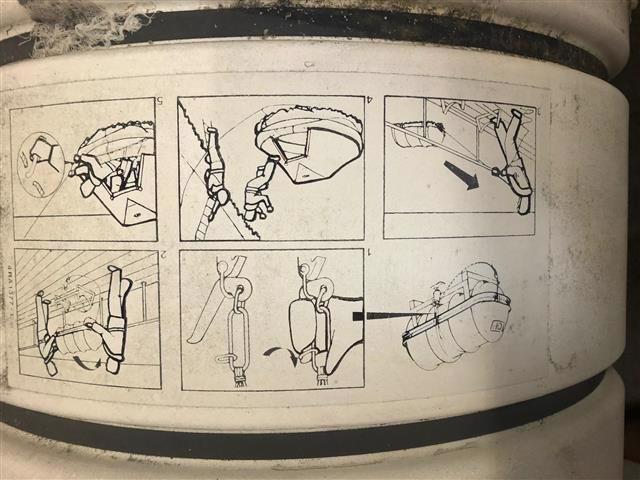 For Sale 25 Person Davit-Launch A-pack Life Rafts - 20 SOLD 5 Units Left
