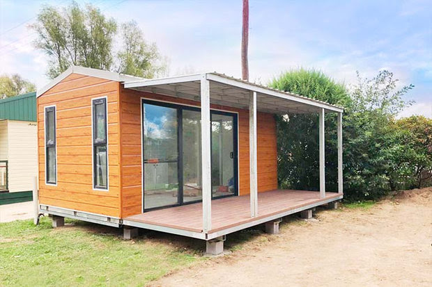 BUILD ONE BEDROOM FOLDABLE CABIN ONLY 10,900USD WITHIN A WEEK