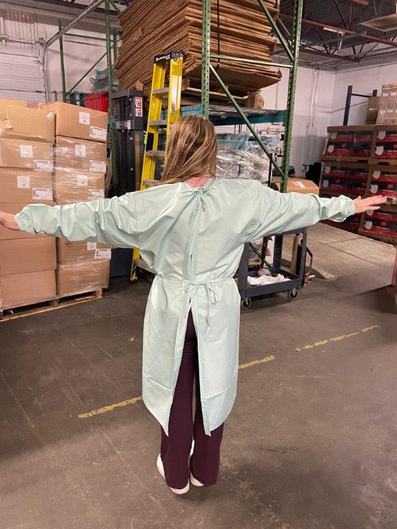 HANES LEVEL 1 ISOLATION MEDICAL GOWNS USA