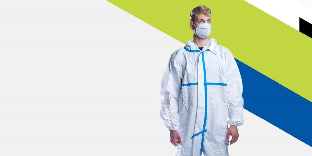 Halo Disposable Protective Coveralls Level 2 USA