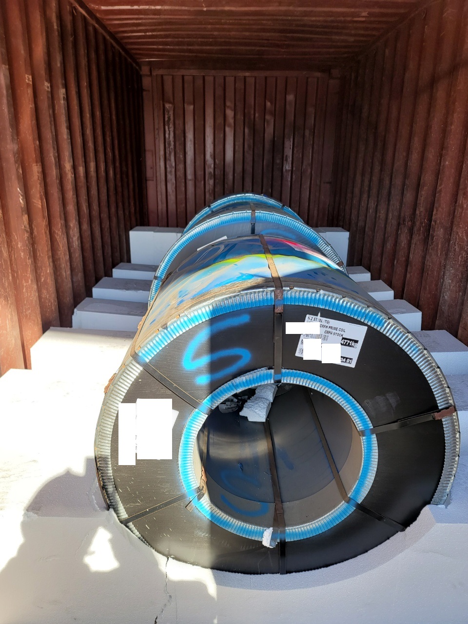 870 M/T CRFH COILS - ORIGIN NEW ZEALAND STEEL