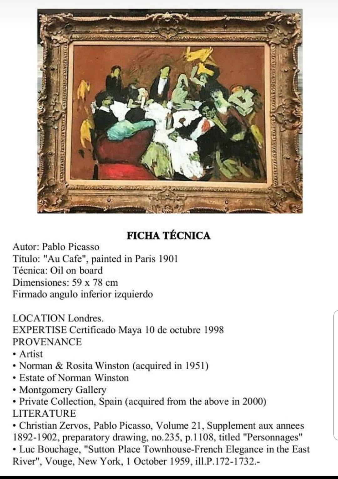 PICASSO AU Caf’e