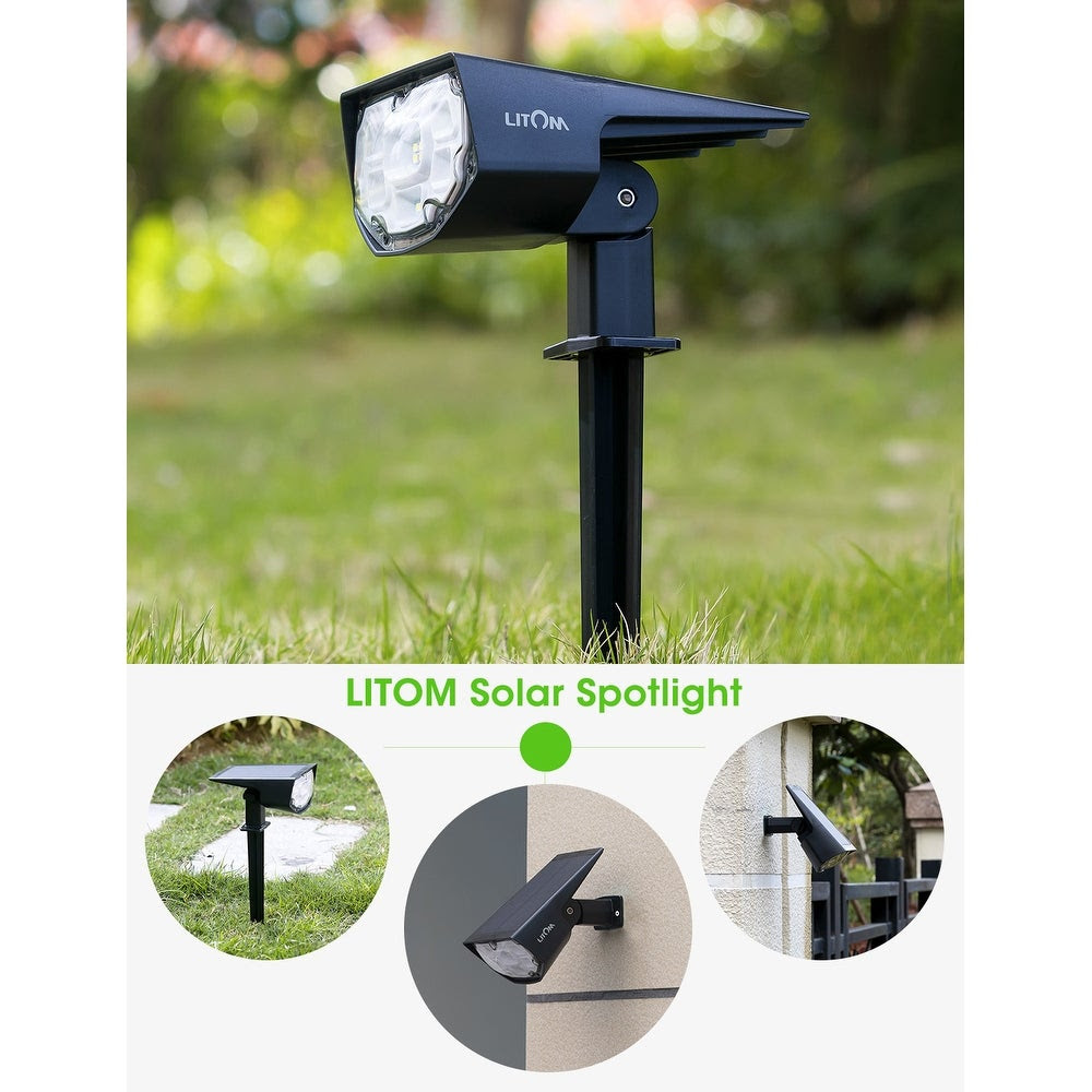 Litom 12 LEDSolar Lights Upgraded