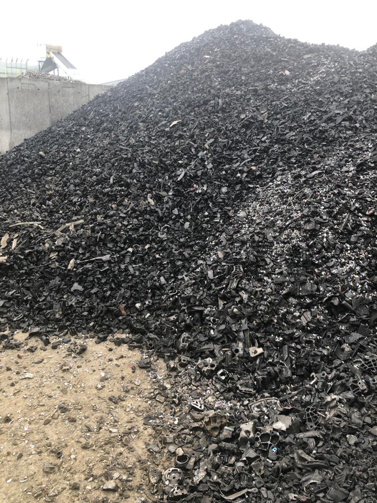 Shredded Tense grade aluminum scrap. 24 #