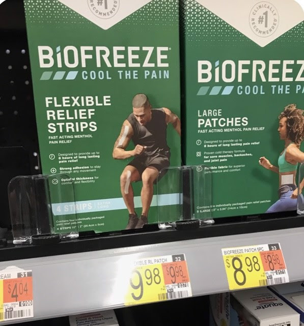 Biofreeze Pain Relief Strips