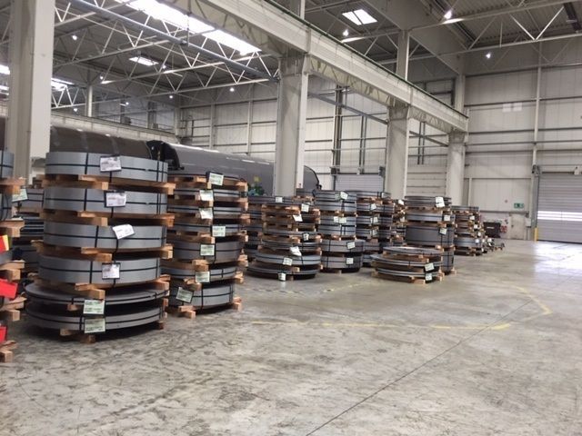 600 M/T SECOND CHOICE SLIT COILS - ORIGIN EUROPE.