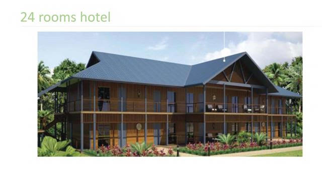 quotations for assembled one bedroom and two bedrooms resort houses 