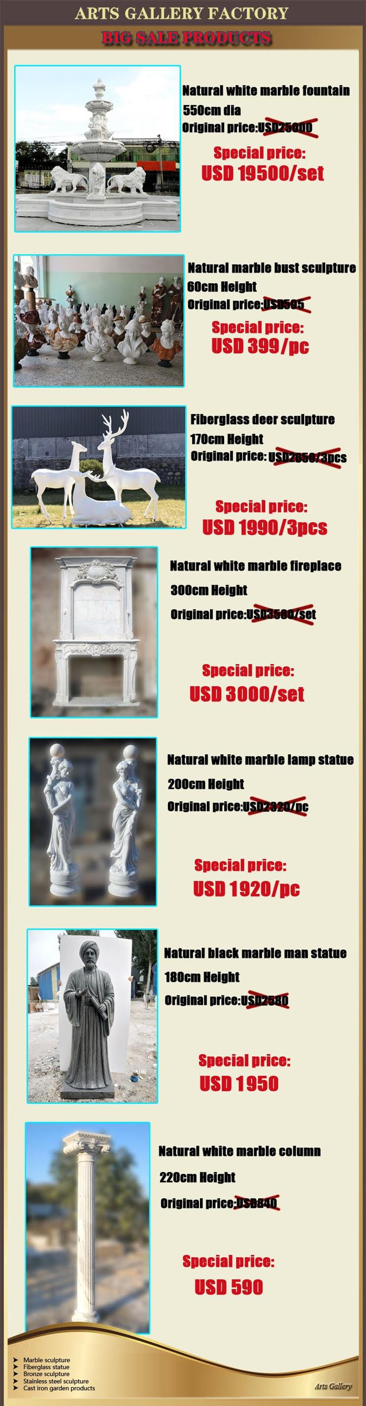 This is summer discounted sculptures for you