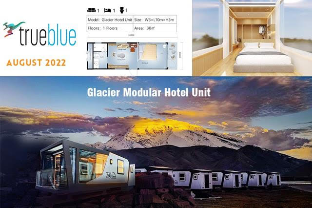 One of the worlds highest tourist sites on the Pamir Plateau deploys modular hotel units.