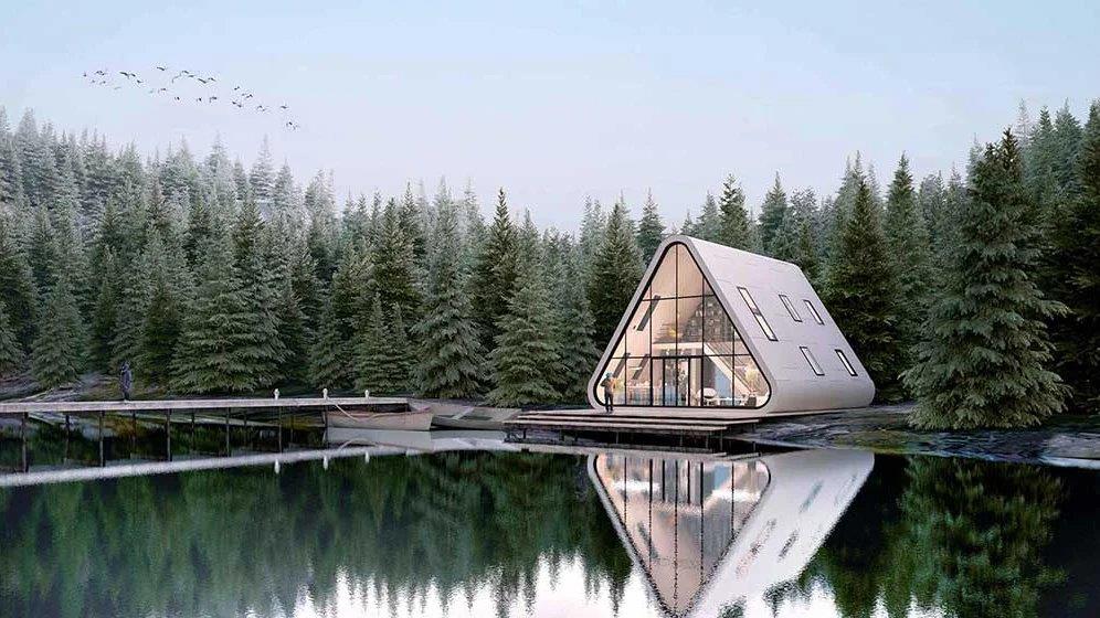 Triangle houses, or A-Frame houses, as an easy to build and cost controllable building solution, are very suitable for holiday hotels with limited investment budgets. 