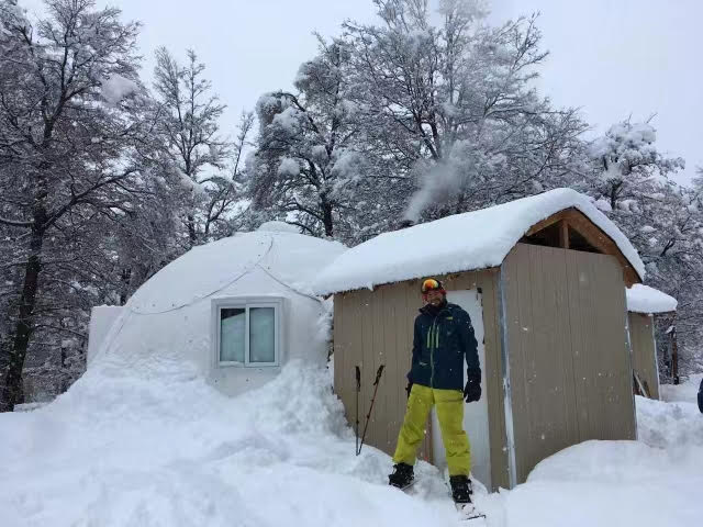 The True Blue easy assemble dome house
