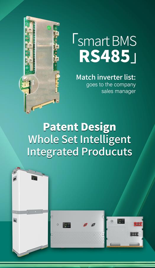 Solar LFP Battery With Smart BMS System 
