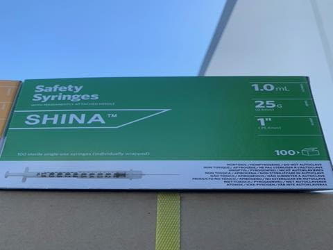 BRAND NEW SYRINGES USA