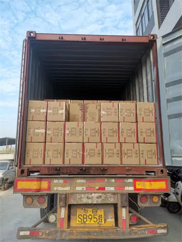 One 20ft container solar flood lights delivery