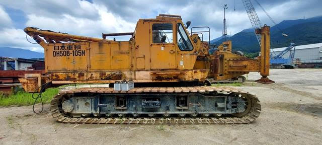 Nippon Sharyo 55 Ton Crawler Crane + Piling Rig