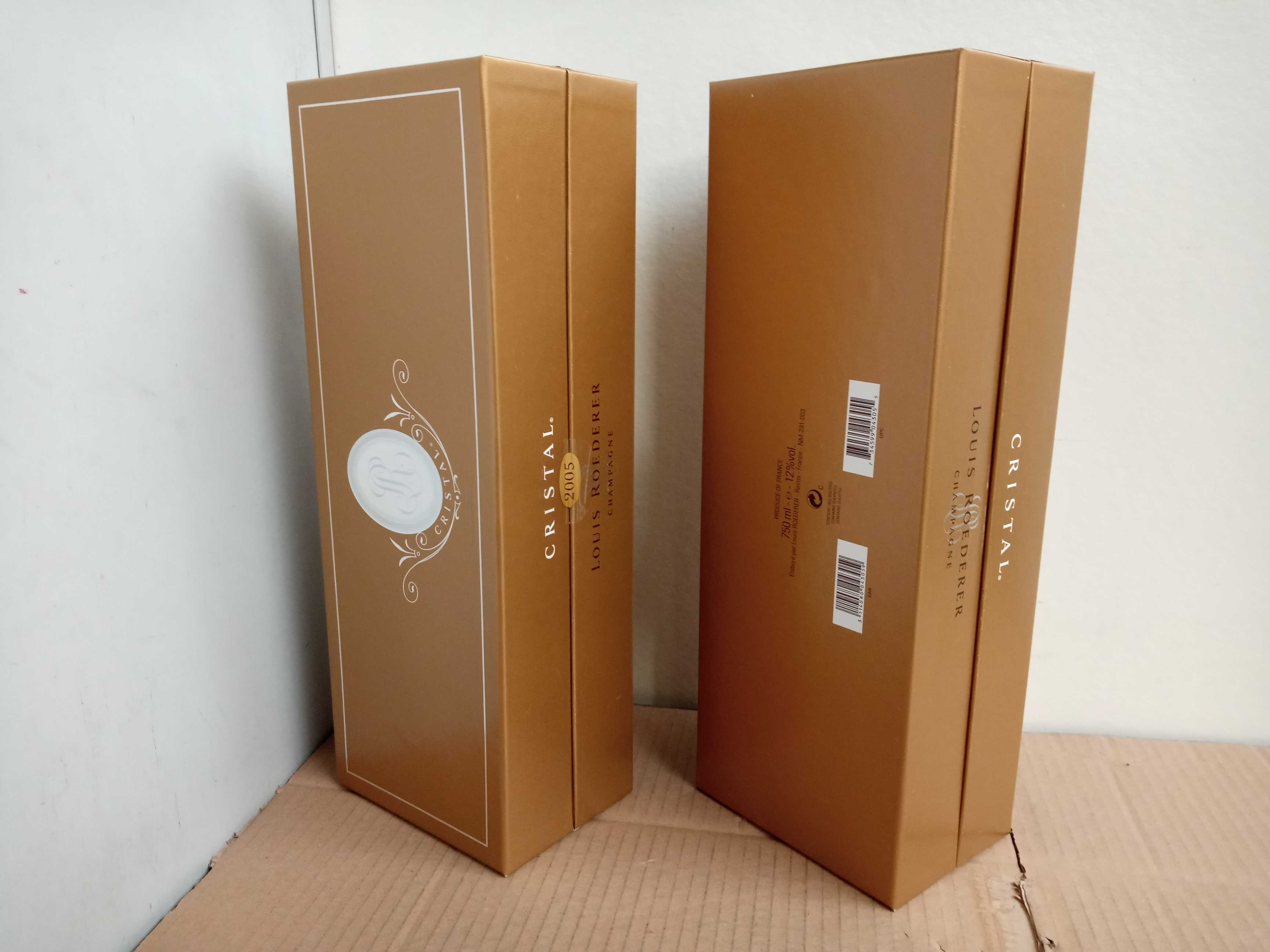 Cristal Brut 2005 & Cristal Rose 2004