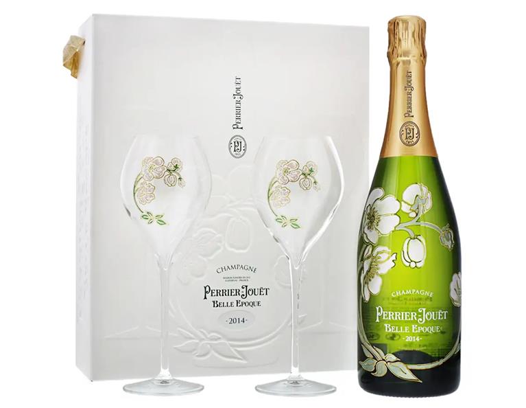 2 FLUTES INCLUDED: Perrier Jouet Belle Epoque