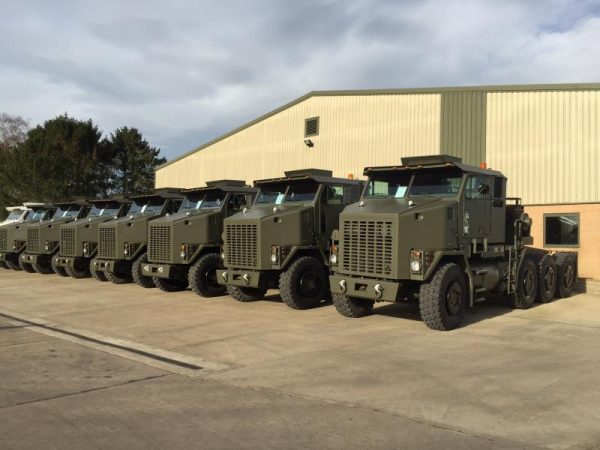 Offer - 10 x 60 Ton Transport Trailers plus 10 x 8x8 Truck Tractors for Towing these Trailers - LHD